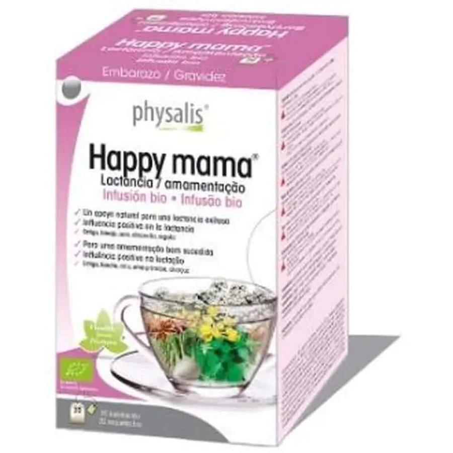 Physalis Happy Mama Infusion 20 filtrów Bio: ceny i cechy