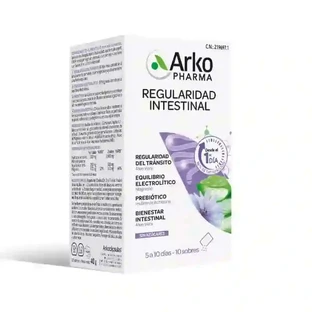 Arkopharma Arkocápsulas Intestinal Transit, 10 Einheiten