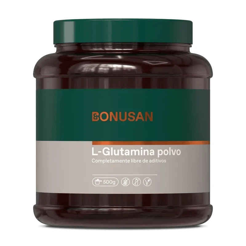 Bonusan L-Glutamin-Pulver, 500 Gramm Pulver