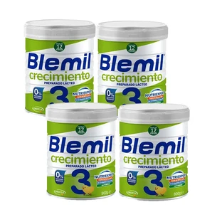 Blemil Plus 3 Croissance 0% Sucre, 4x800 gr.