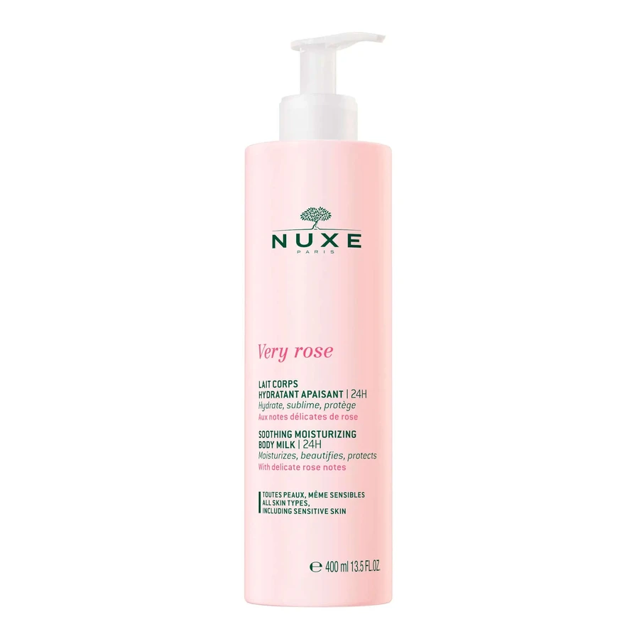 Nuxe Very Rose - Lapte de corp hidratant calmant 24 H* | Nuxe