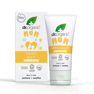 Dr.Organic Mum & Baby Balsam pentru mameloane Protector, hrănitor, calmant, 30 ml