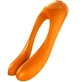 Satisfyer Vibrator Candy Cane Orange Vibrator cu degetul
