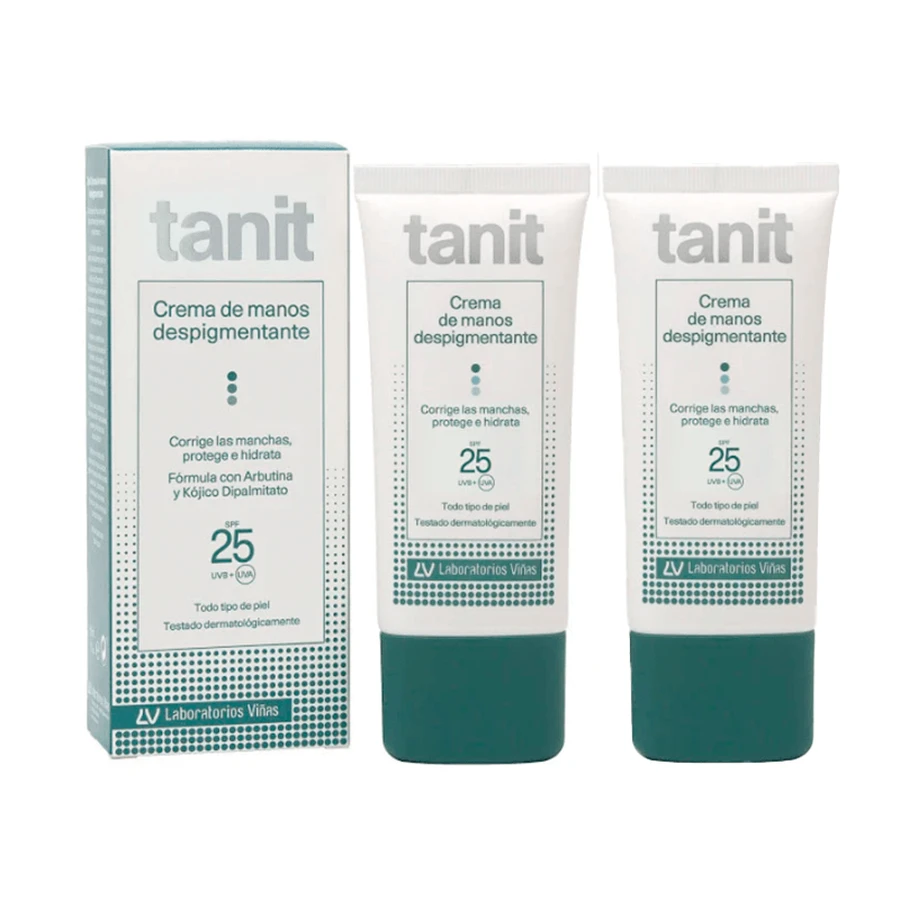 Tanit Duplo Crema mani depigmentante Spf 25