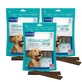 Virbac Veggiedent Fr3sh L, Zahnpflege-Snacks für Hunde großer Rassen, 3er-Pack