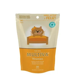 Vetnova Multiva Viramax, 60 masticatori, snack per gatti
