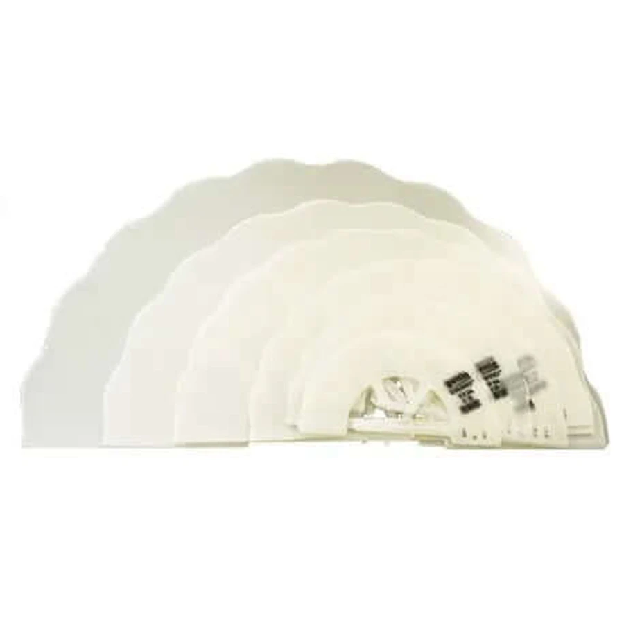 Colier elisabetan Smocky opac Classic 10, 12pcs