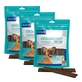 Virbac Veggiedent Fr3sh XS, snack dentali per cani di taglia molto piccola, confezione da 3 unità