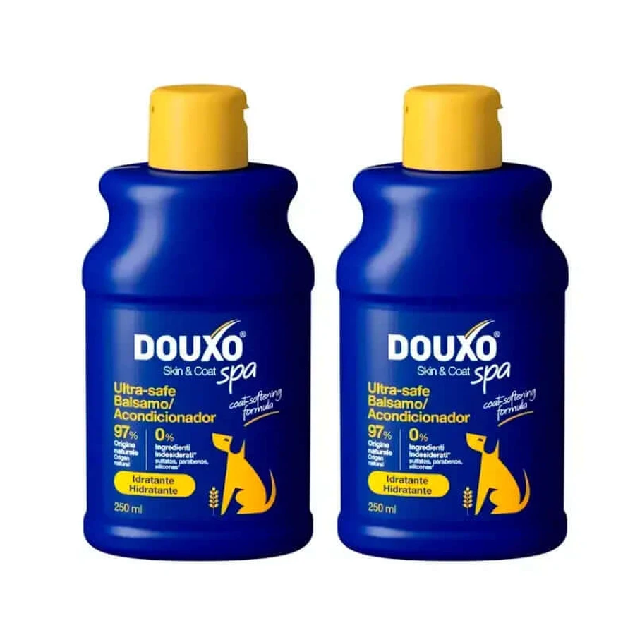 Douxo Skin & Coat Spa Oatmeal Conditioner pentru câini, pachet 2 x 250 ml