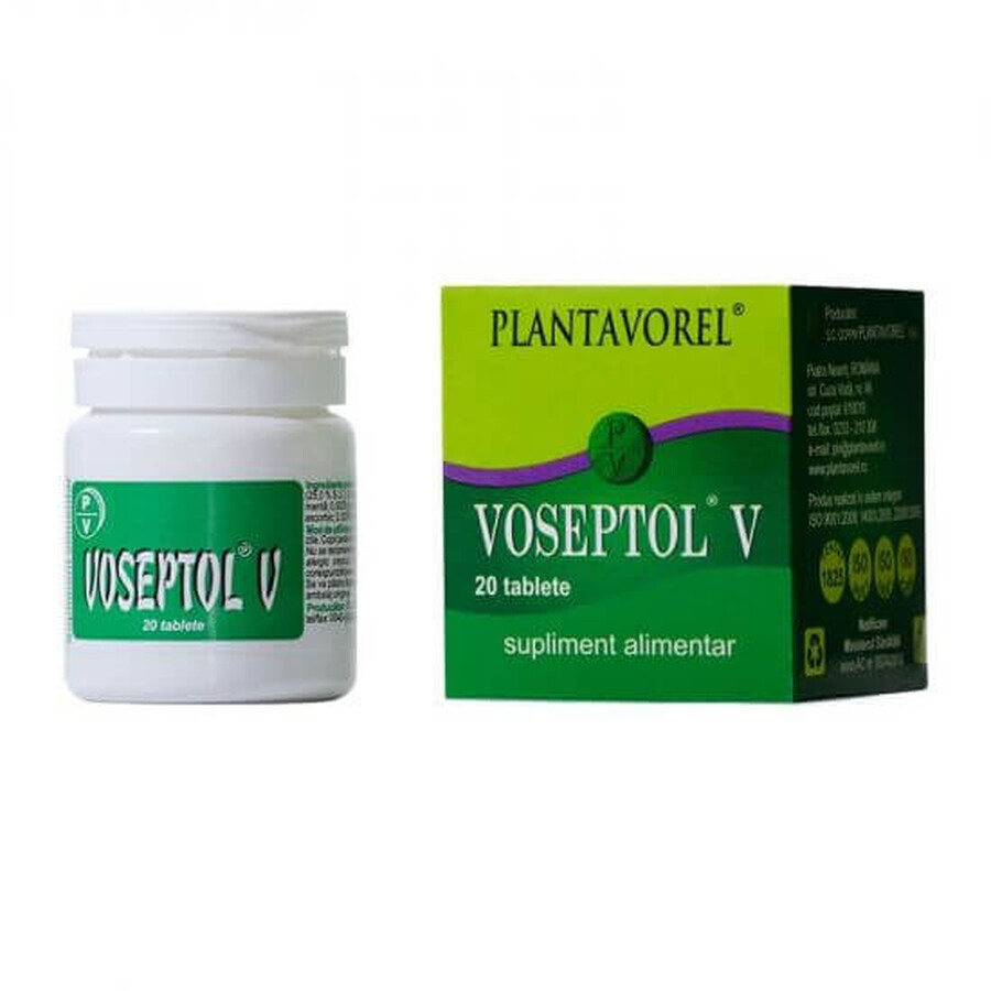 Voseptol V, 20 Tabletten, Plantavorel