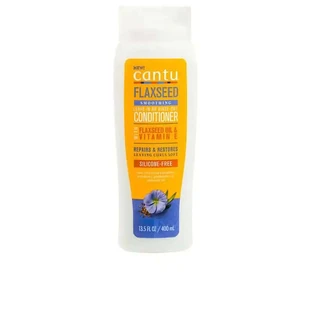 Balsam Cantu Flaxseed Smoothing Leave-In Or Rinse-Out 400 Ml (cu+fără Acl)