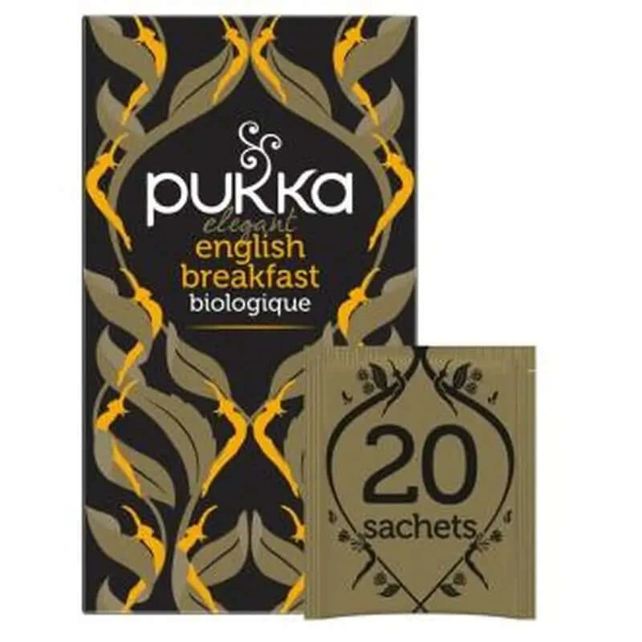 Pukka Te Elegante Infuso per la colazione all'inglese 20Ud. Bio