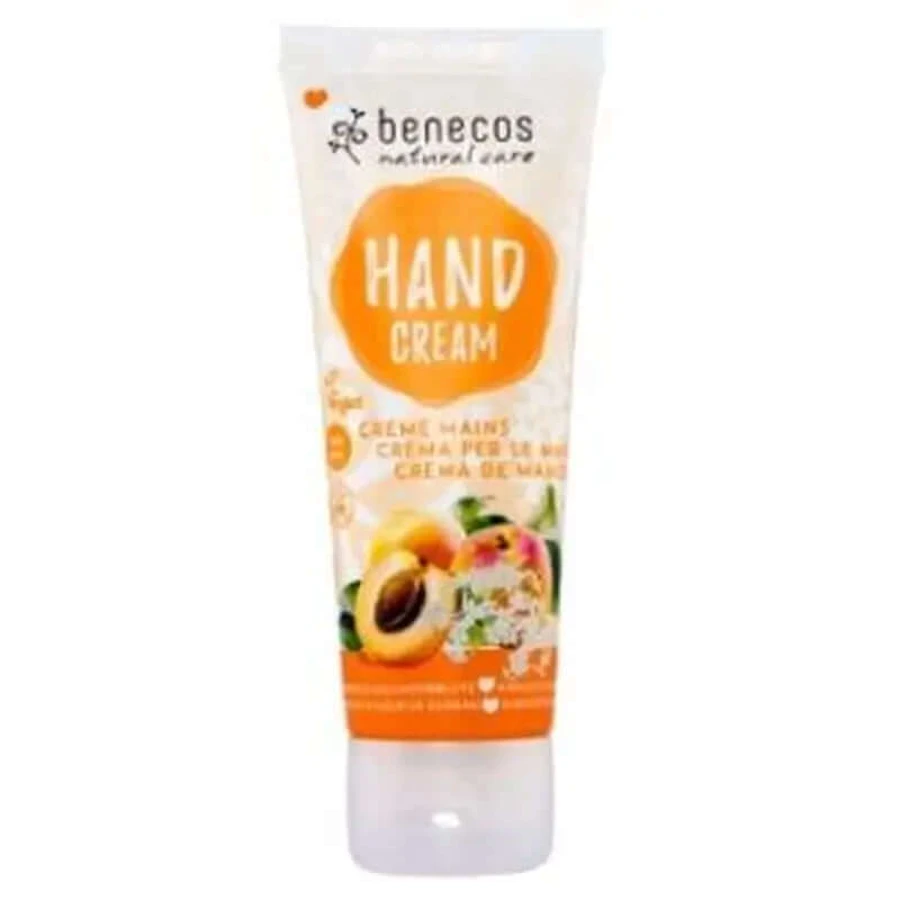 Benecos Cremă de mâini cu caise și soc 75Ml. Vegan