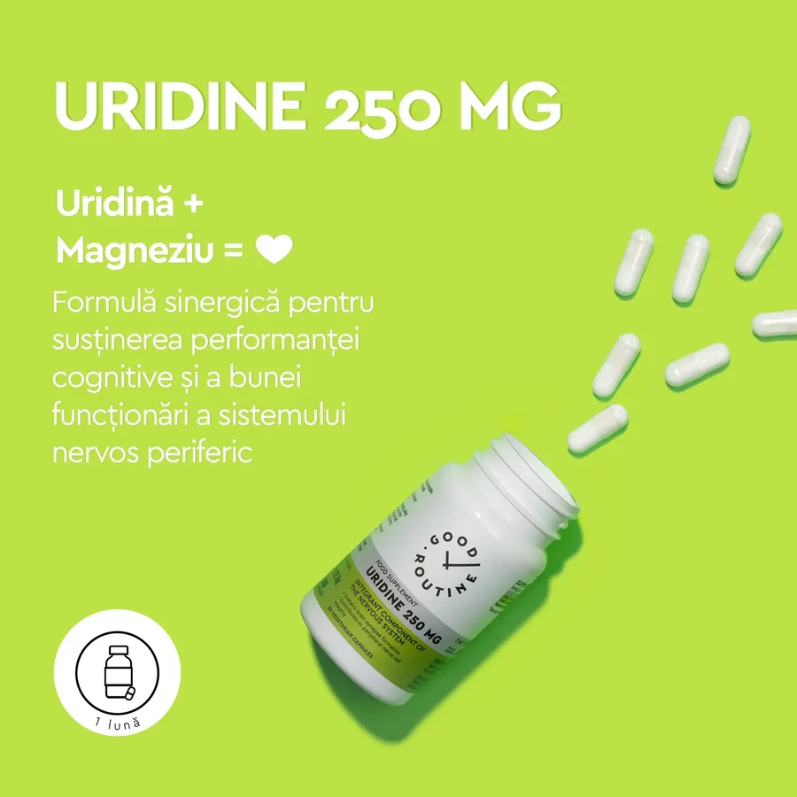Uridine Good Routine, 250 mg, 30 capsule, Secom