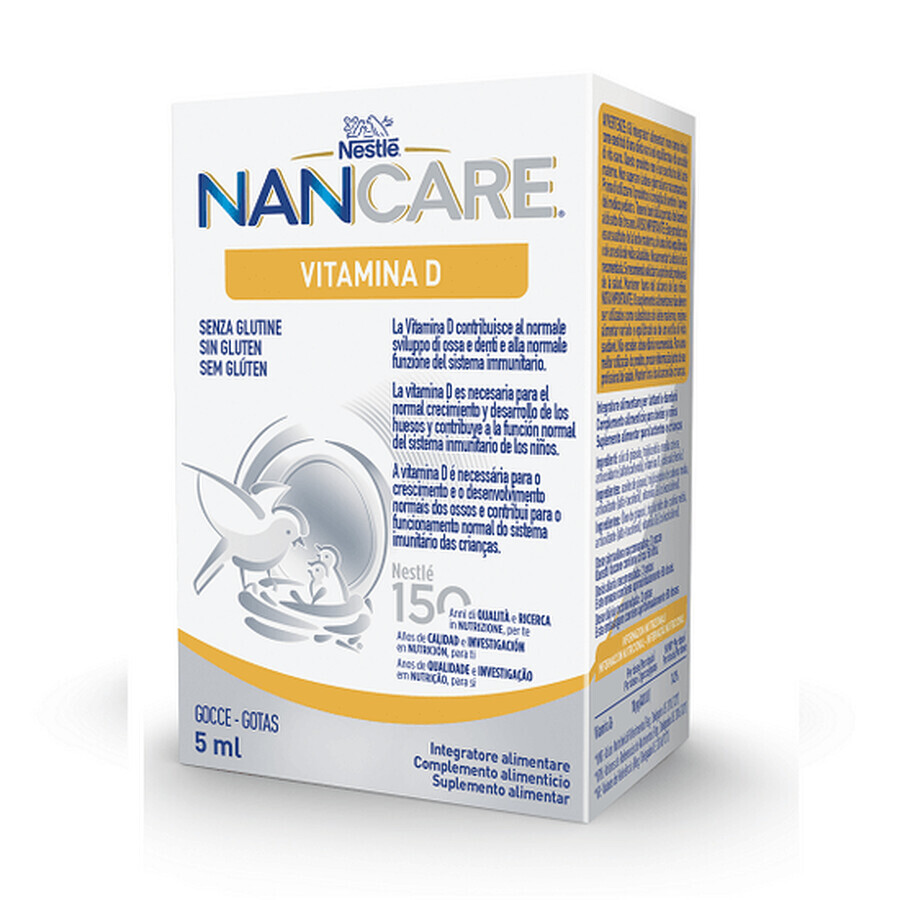 Vitamina D Nancare, 5 ml, Nestle Bewertungen