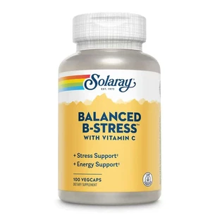 Solaray Nutritionally Balanced B Stress, 100 kapsułek