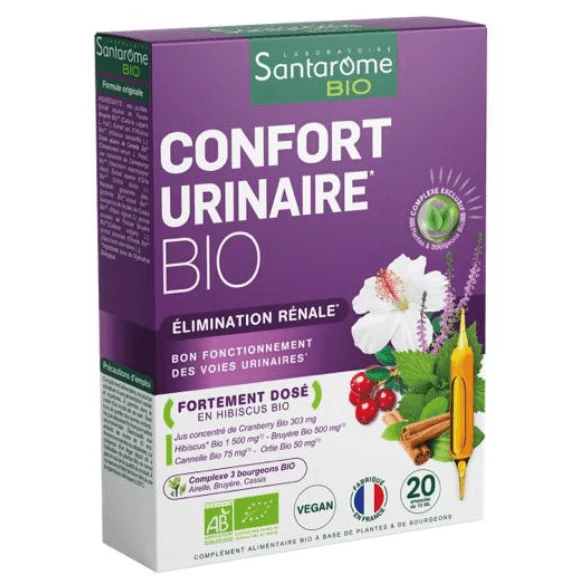 Comfort Urinate Bio, 20 Fläschchen, Santarome