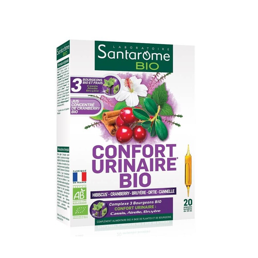 Comfort Urinate Bio, 20 Fläschchen, Santarome Nature