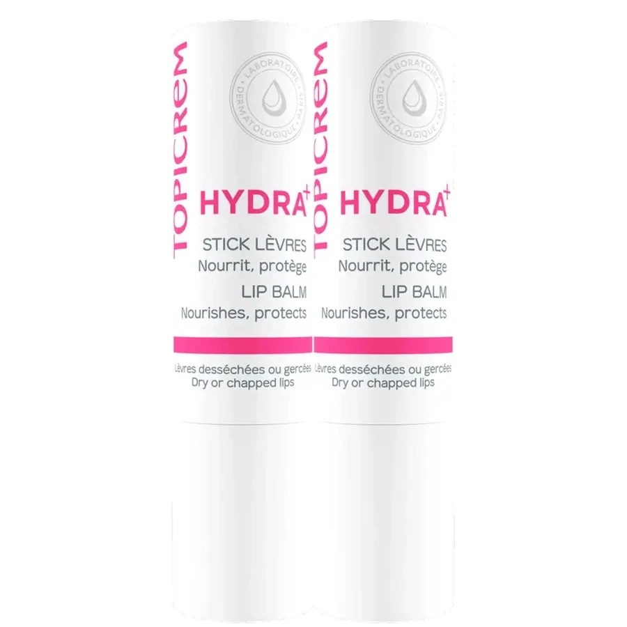Topicrem Hydra+ Ultra-Moisturising Lip Balm Duo Pack 4 G 2nd Unit 50%.