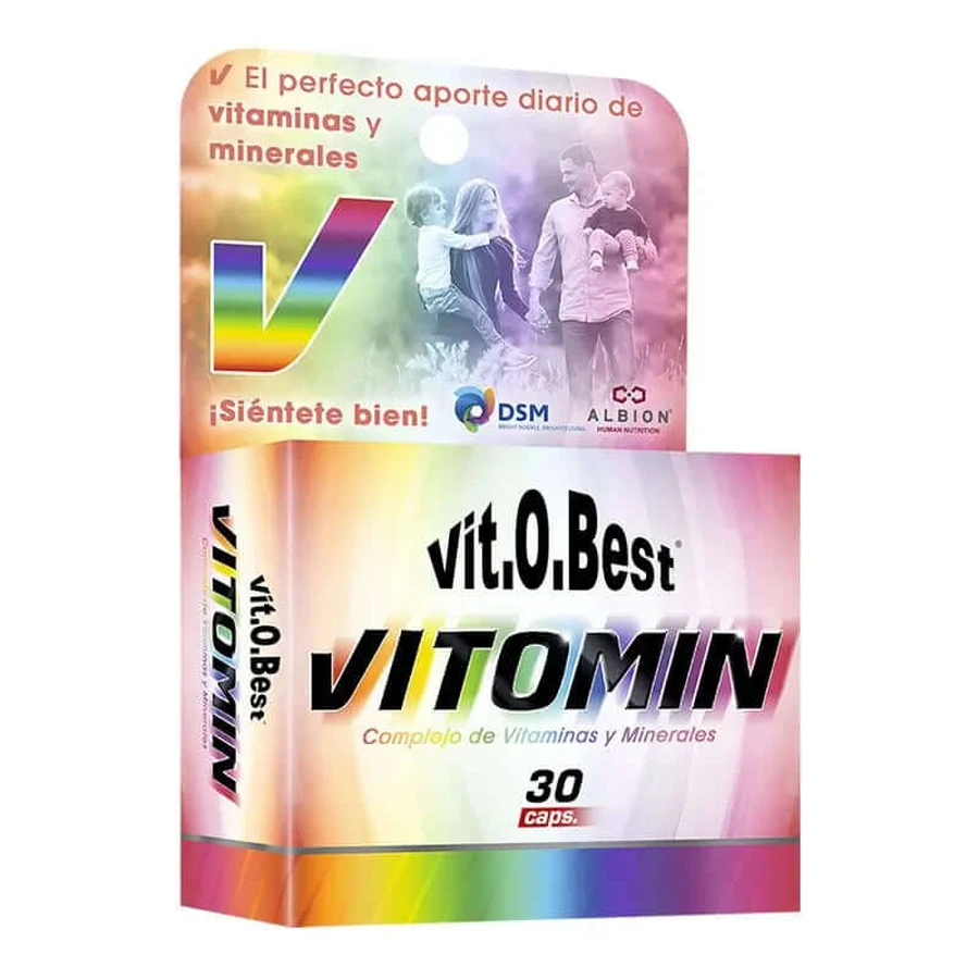 Vit.O.Best Vitomin (Complex de vitamine și minerale) , 30 capsule