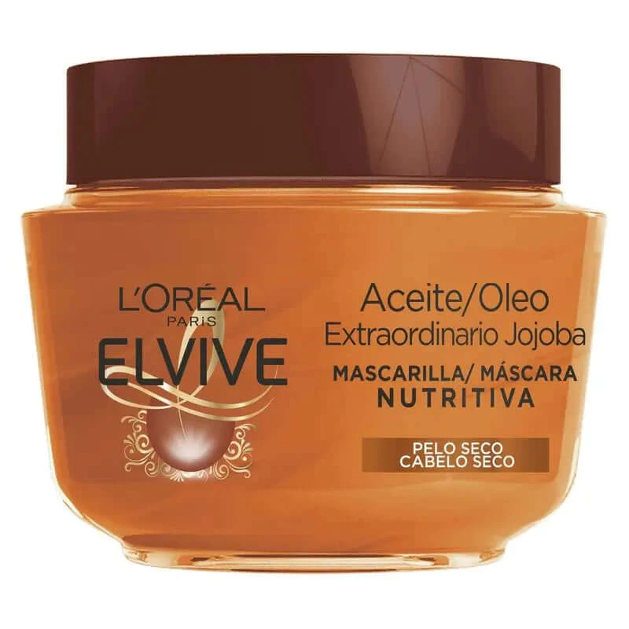 L'Oréal Paris Elvive Extraordinary Nourishing Jojoba Oil Macarilla Nourishing Oil pentru păr uscat 310 Ml