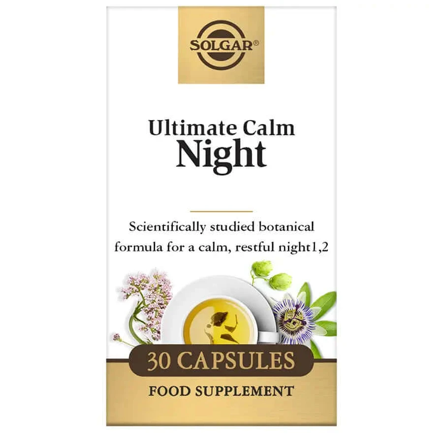 Solgar Calma Noche, 30 cápsulas