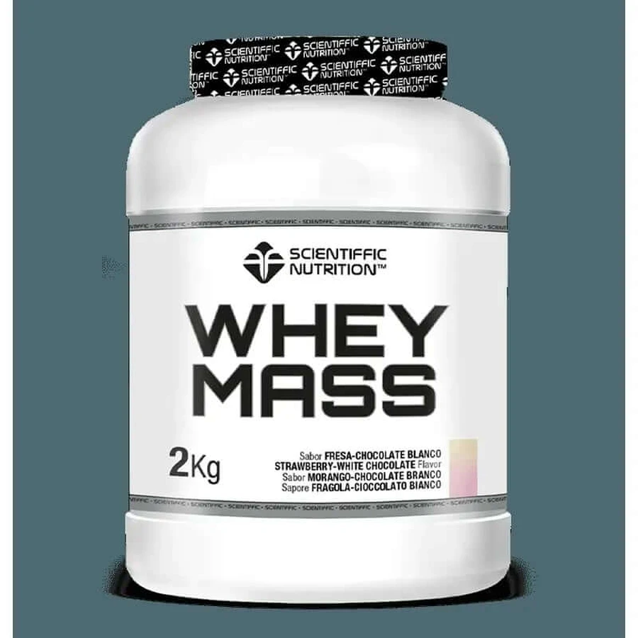 Scientiffic Nutrition Whey Mass Strawberry White Chocolate, 2000 gramów: ceny i cechy