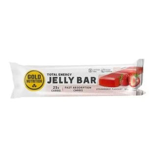 Gold Nutrition Jelly Bar Energie totală căpșuni 15pcs