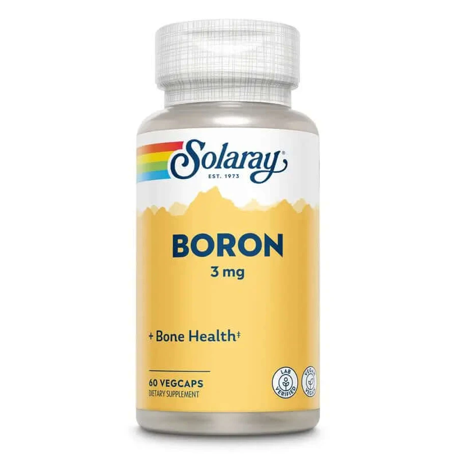 Solaray Citrato di boro , 60 capsule