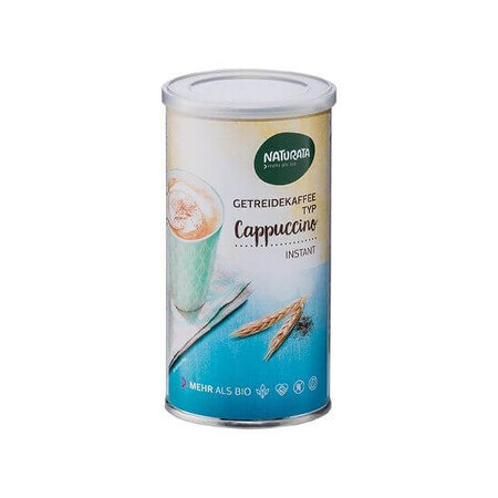 Instant-Öko-Cappuccino-Kaffee mit Getreide, 175 g, Naturata