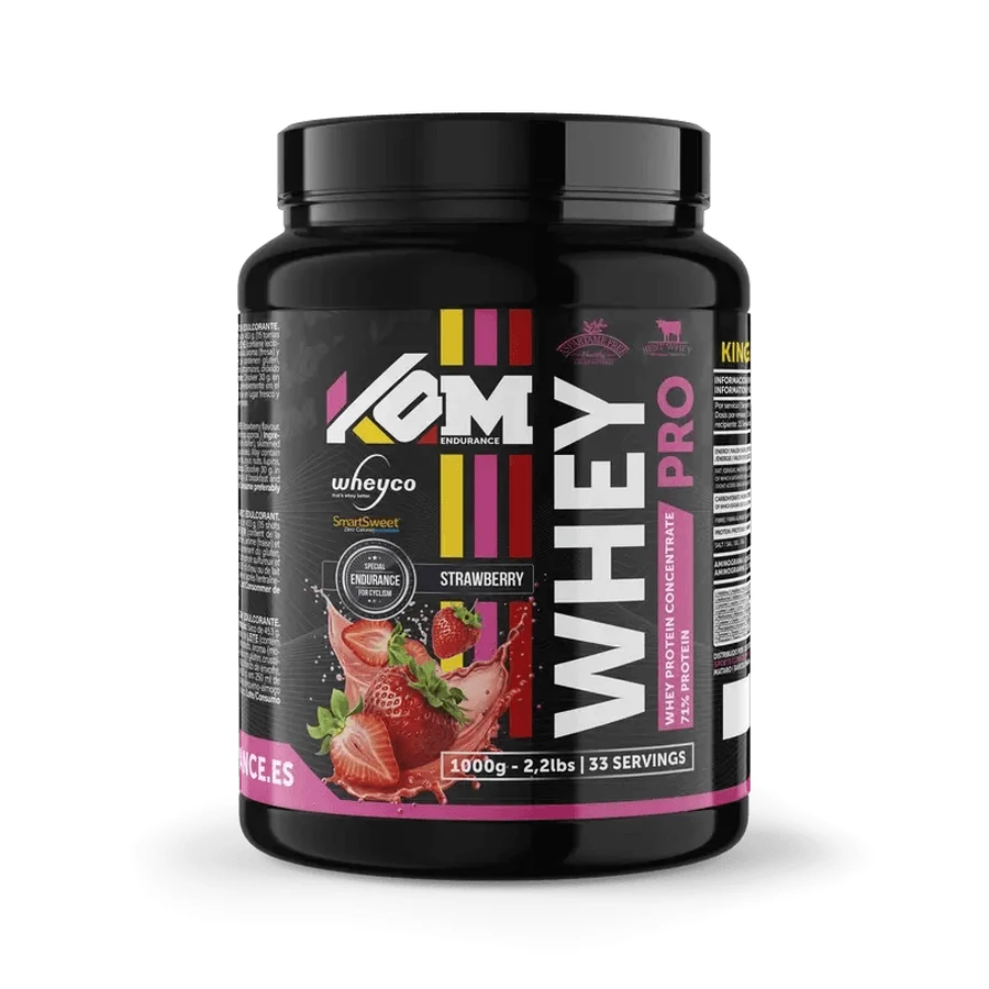 Kom Endurance Proteins Sports Nutrition , whey protein 1kg strawberry flavor canister