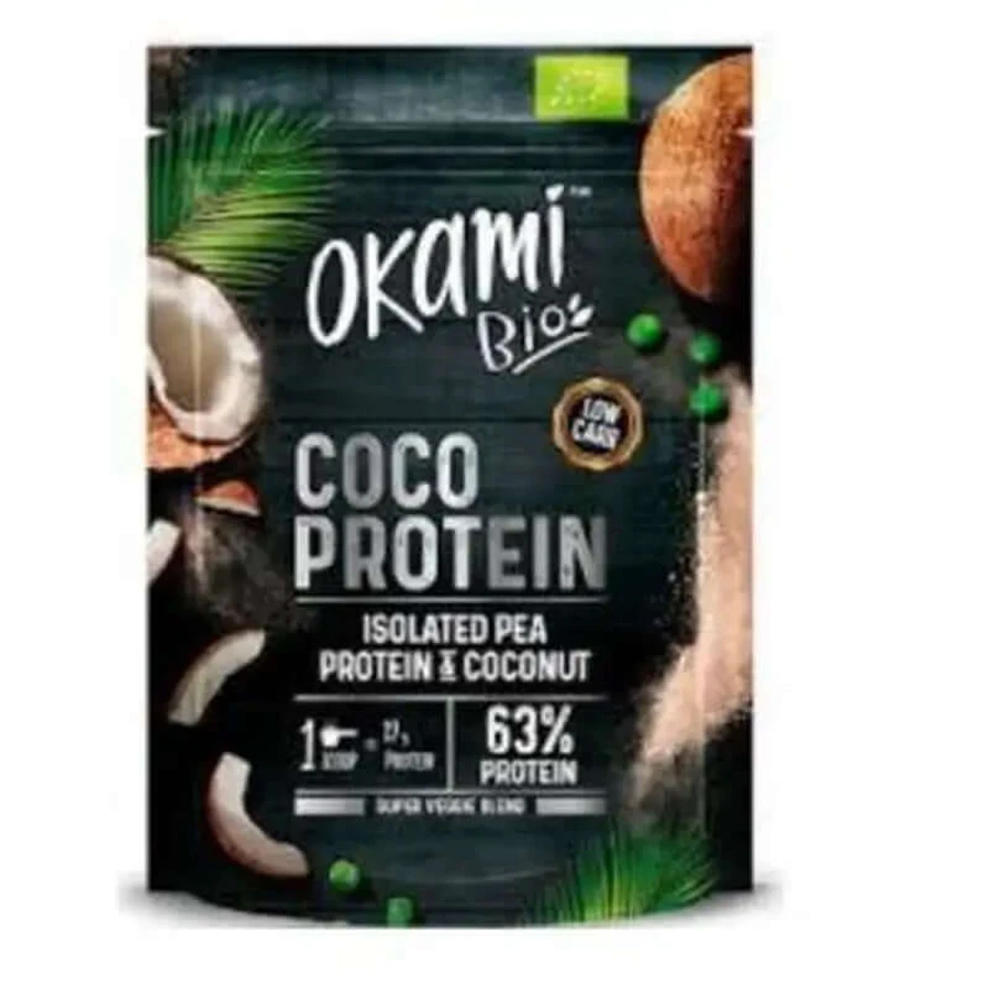 Okami Bio Proteine del Pisello e del Cocco 500Gr. Bio Sg Vegan