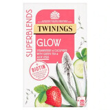 Superblends Glow herbal tea, 18 sachets, Twinings