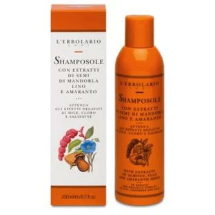 L'Erbolario Solar Shampoo Mandel-Samen-Extrakt 200Ml