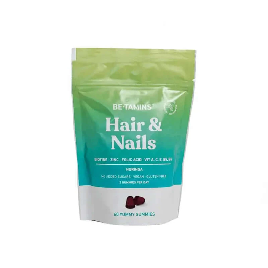 Betamins+ Hair&Nails Gummies, 60 sztuk: ceny i cechy