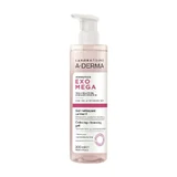 A-Derma Exomega Gel detergente lenitivo per il viso, 200 ml