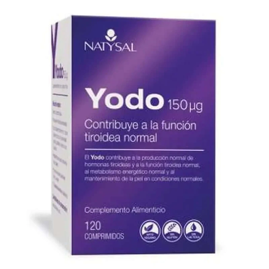Natysal Jod 150Mg 120Caps Sg Vegan