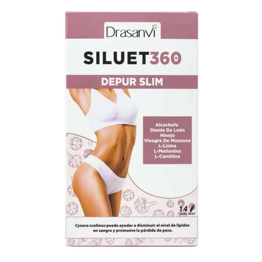 Siluet 360 Drasanvi Depur Slim , 14 flacoane