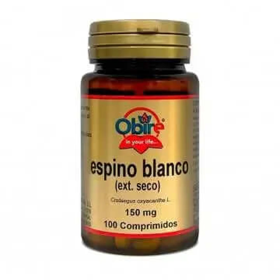 Obire Aubépine 150Mg ( Ext.séchée ) 100 Comprimés