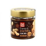 Crema bio de arahide si cacao fara gluten, 200 g, Baule Volante