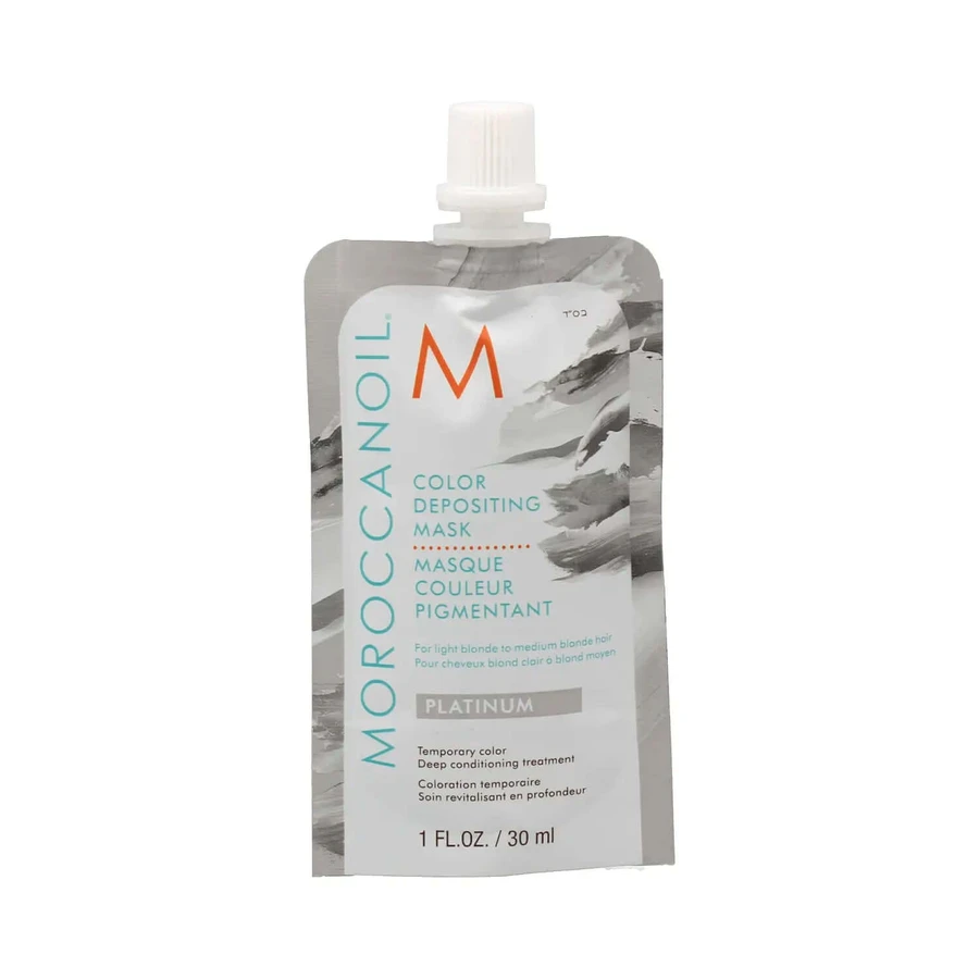 Moroccanoil Platinum Mască de depunere a culorii 30, 30ml