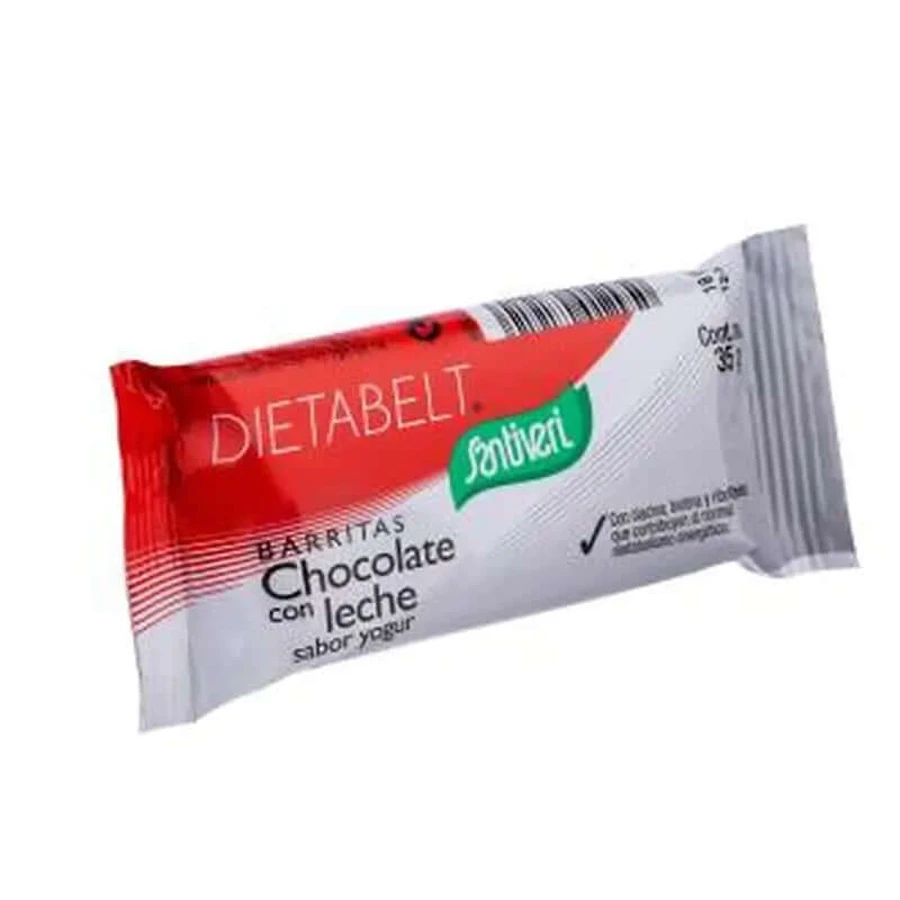 Santiveri Dietabelt Barrette al Cioccolato C/Milk-Yogurt Confezione 16Ud
