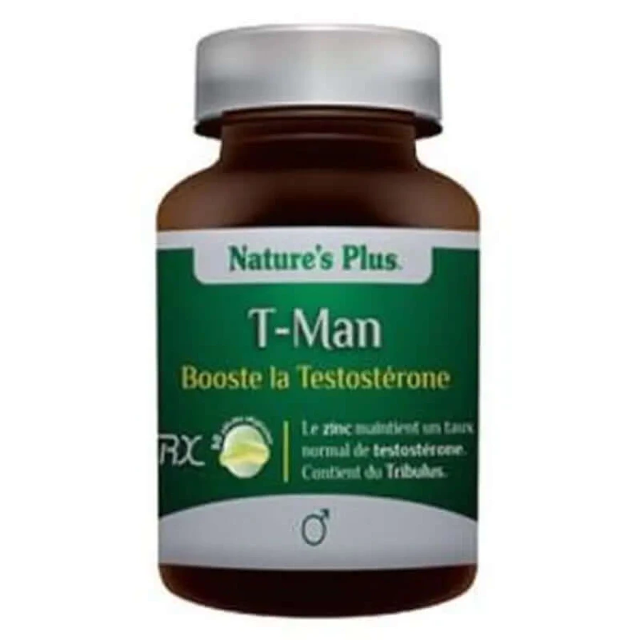 Natures Plus T-Man, 30 Capsule
