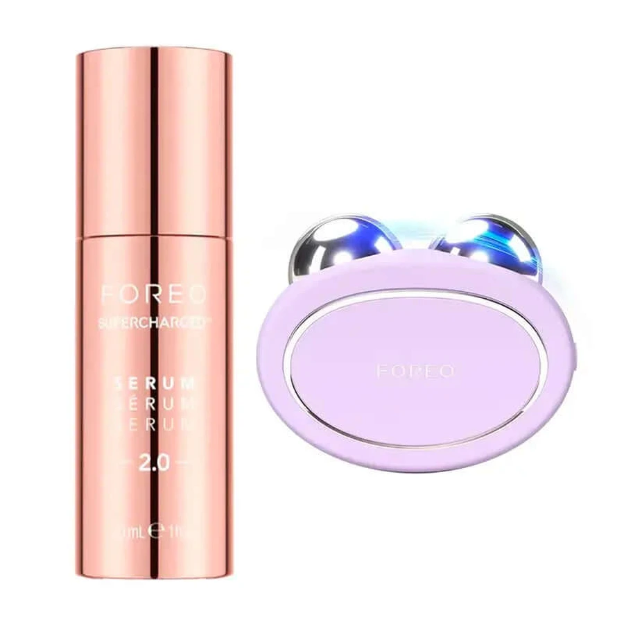 Foreo Supercharged™ Serum 2.0 + Foreo Bear 2 Lavender, 2 szt.: ceny i cechy