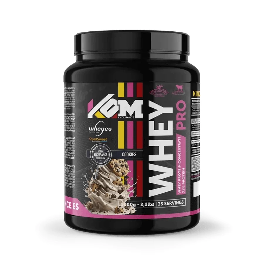 Kom Endurance Protein Sports Nutrition , whey protein 1kg canister cookies flavor