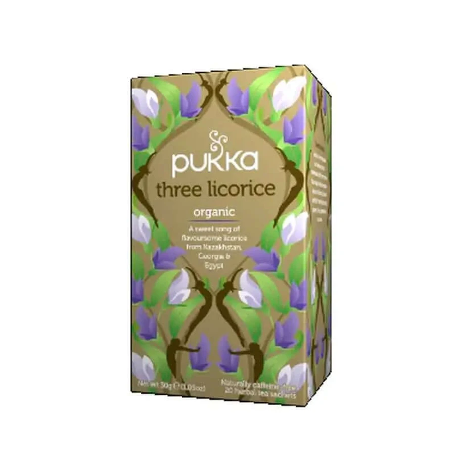 Pukka Infusion Three Licorice Infusion Bio , 20 jednostek: ceny i cechy
