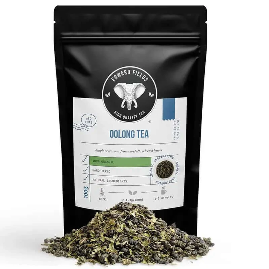 Edward Fields Tee Blauer Tee Oolong Bio Oolong Tee Bulk 50 Tassen , 100 Gramm