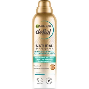 Garnier Delial Natural Bronzer Selbstbräunungs-Körpernebel mit Aprikosenöl für eine natürliche Bräune, 150Ml