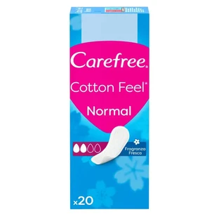 Carefree Cotton Feel Normal Parfum proaspăt 20pachete