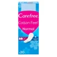 Carefree Cotton Feel Normal Parfum proaspăt 20pachete